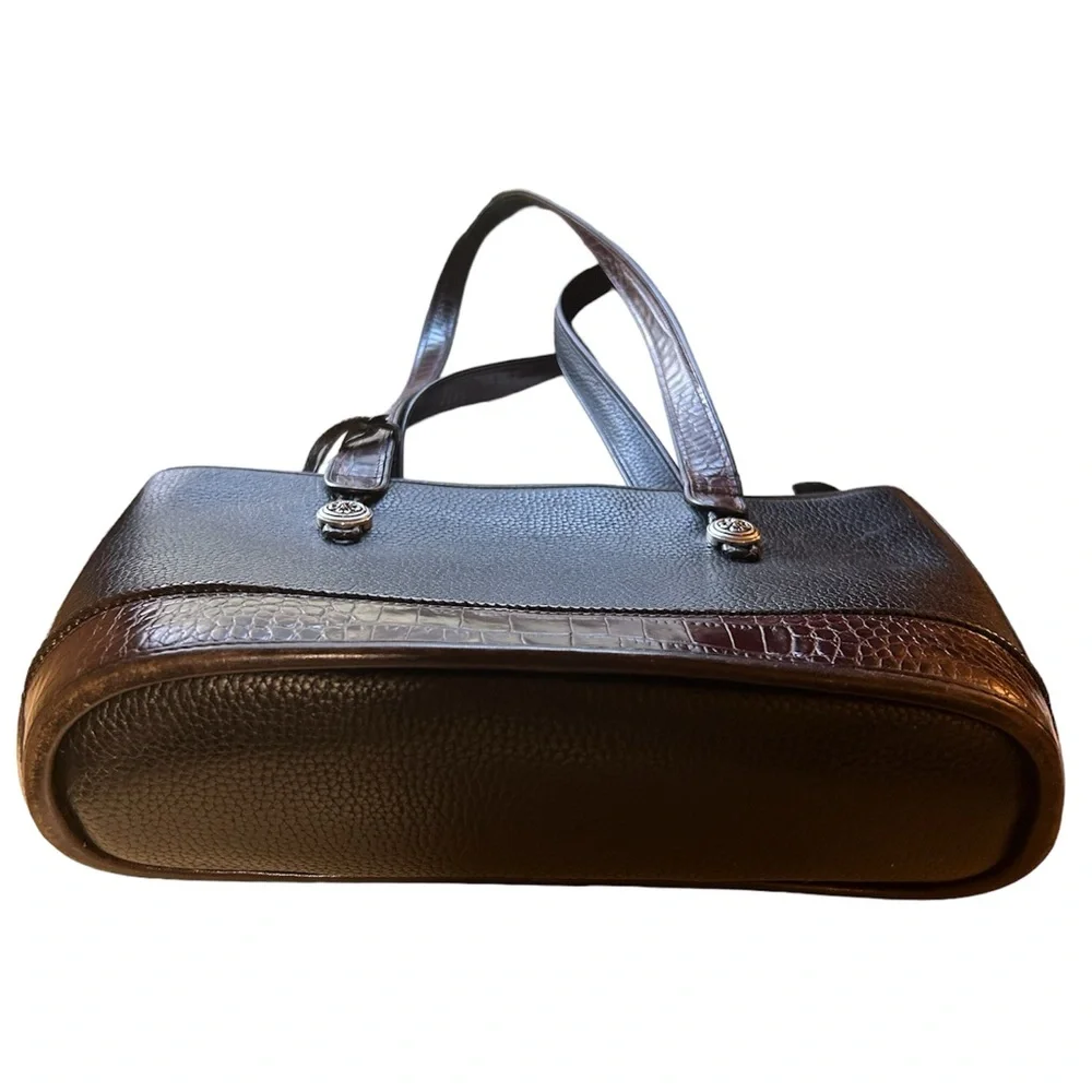 Brighton Black and Brown Classic Tote - Picture 3 of 6